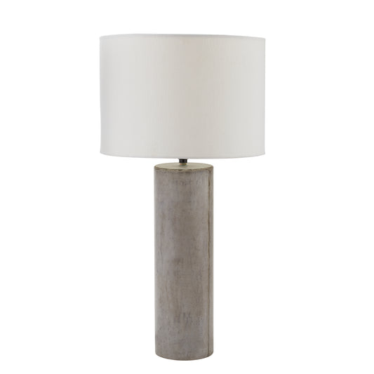 Cubix 29.25" Table Lamp in Polished Concrete