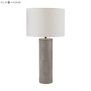 Cubix 29.25' Table Lamp in Polished Concrete