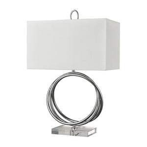 Eero 24' Table Lamp in Chrome