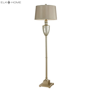 Elmira 63' Floor Lamp in Antique Mercury