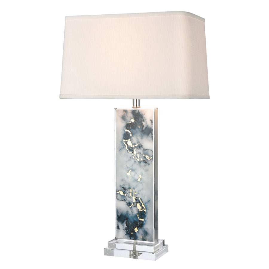 Everette 31' Table Lamp in Blue