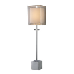 Exeter 30' Table Lamp in Chrome