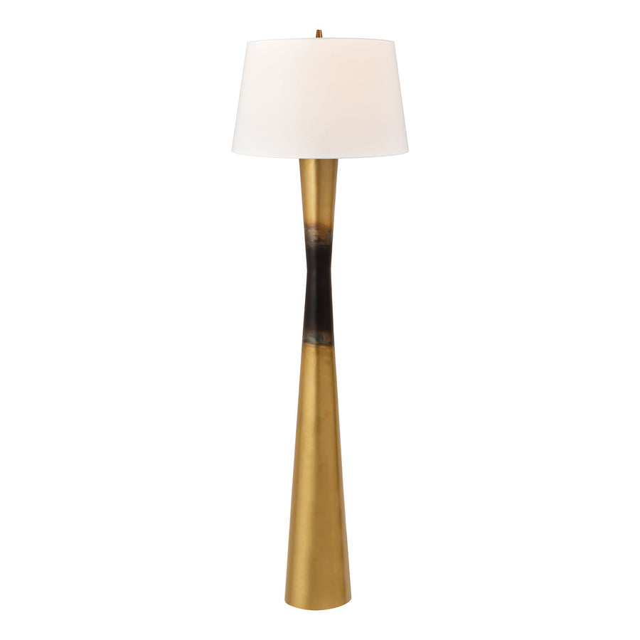 Farley 63' Floor Lamp in Brass Ombre