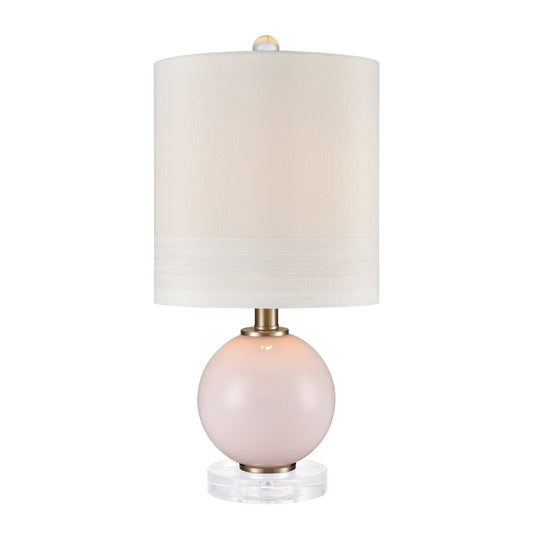 Fay 20" Table Lamp in Pink