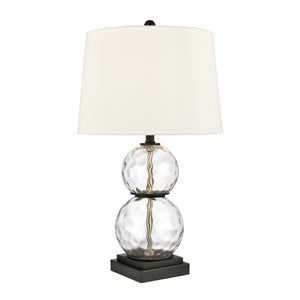 Forsyth 26' Table Lamp in White Linen Shade