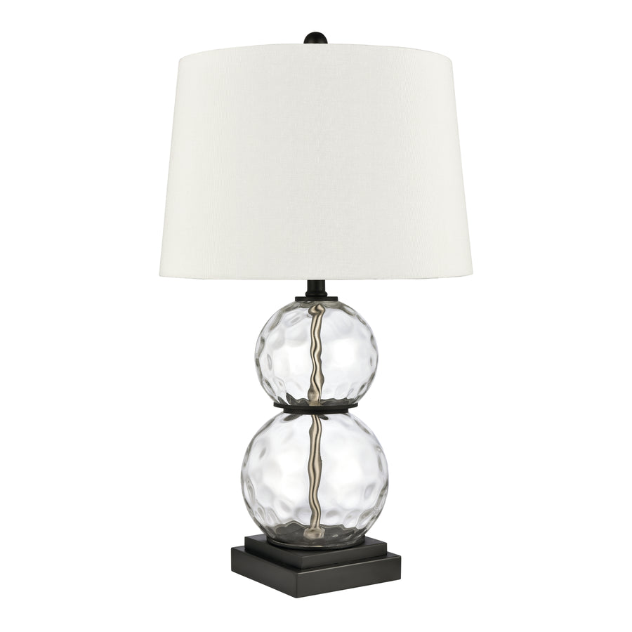 Forsyth 26' Table Lamp in White Linen Shade