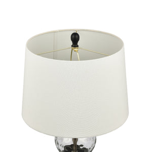 Forsyth 26' Table Lamp in White Linen Shade