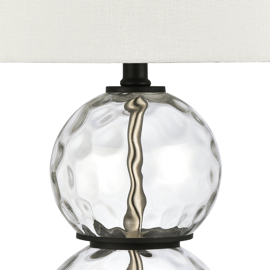 Forsyth 26' Table Lamp in White Linen Shade