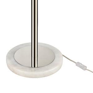 Gosforth 68' Floor Lamp in Polished Nickel