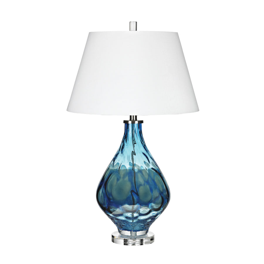 Gush 29' Table Lamp in Blue