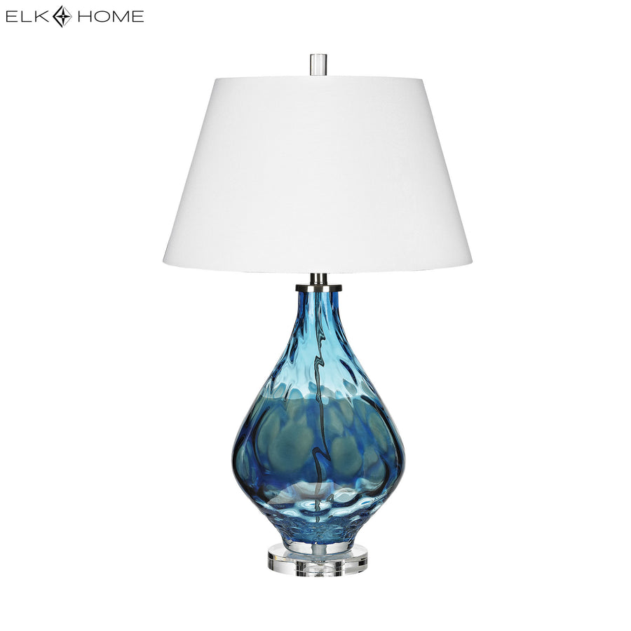 Gush 29' Table Lamp in Blue
