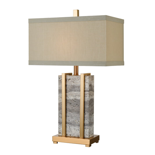 Harnessed 29" Table Lamp in Cafe Bronze