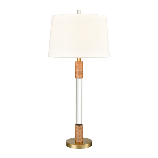 Island Summit 36" Table Lamp in Clear