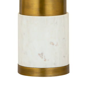 Jansen 27' Table Lamp in Aged Brass