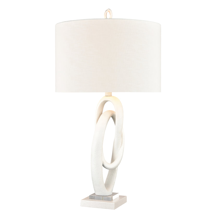 Jovian 30' Table Lamp in Matte White