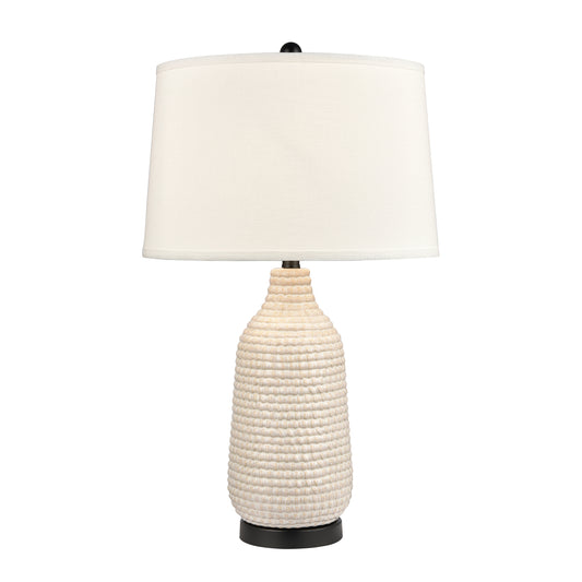 Kari 28" Table Lamp in Cream