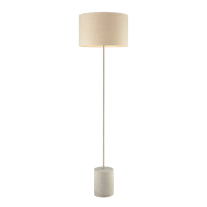 Katwijk 64' Floor Lamp in Nickel