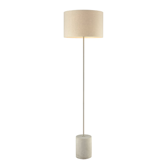 Katwijk 64" Floor Lamp in Nickel