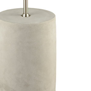 Katwijk 64' Floor Lamp in Nickel