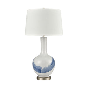 Kircubbin 32' Table Lamp in Blue