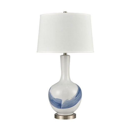 Kircubbin 32" Table Lamp in Blue