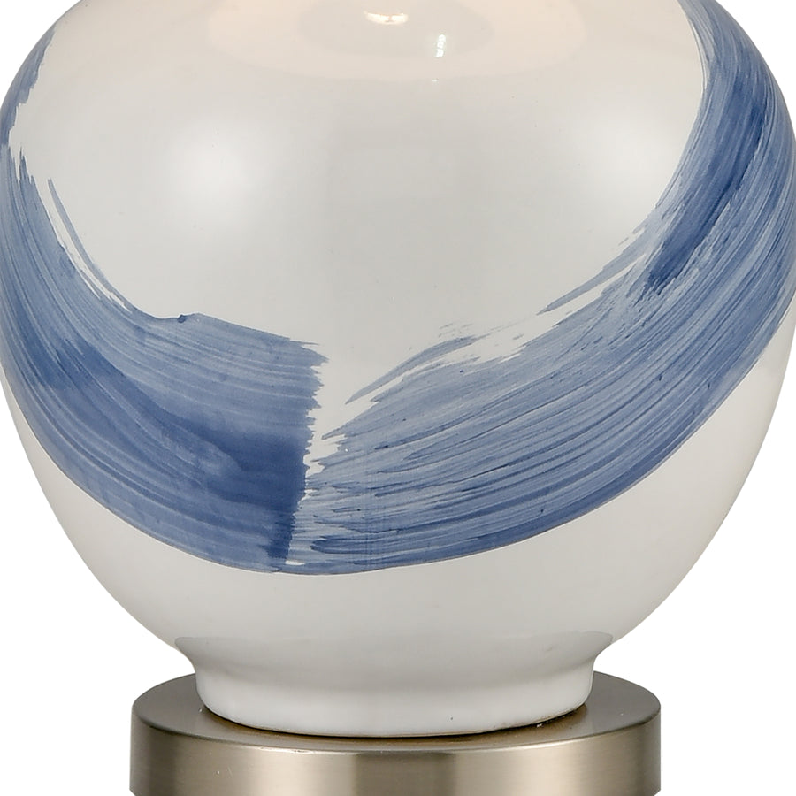 Kircubbin 32' Table Lamp in Blue