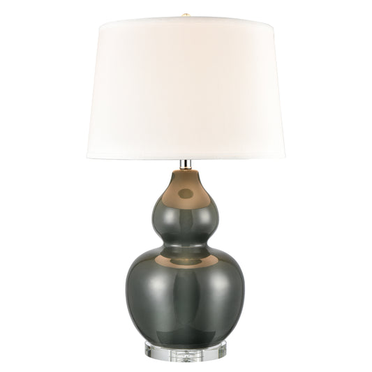 Leze 30" Table Lamp in Forest Green