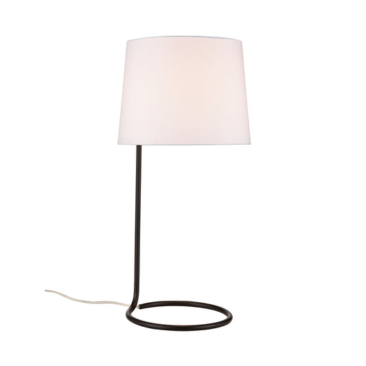 Loophole 29" Table Lamp in Oiled Bronze