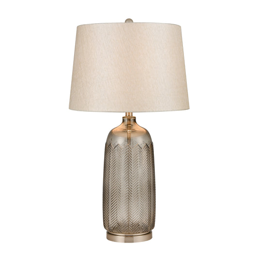 Lupin 31" Table Lamp in Smoke Gray