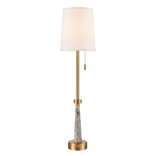 Magda 34" Table Lamp in Aged Brass