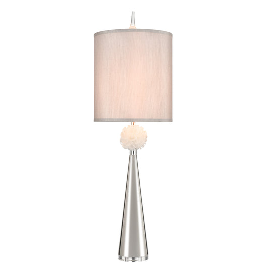 Maiden 40" Table Lamp in Polished Nickel