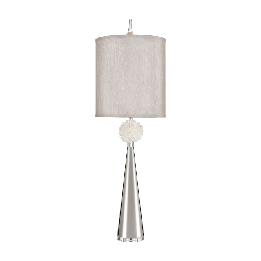 Maiden 40' Table Lamp in Polished Nickel
