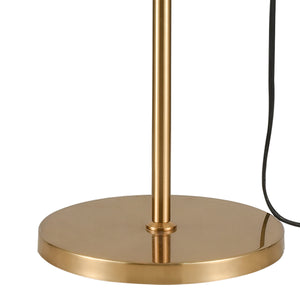 Malbo 71' Floor Lamp in Honey Brass