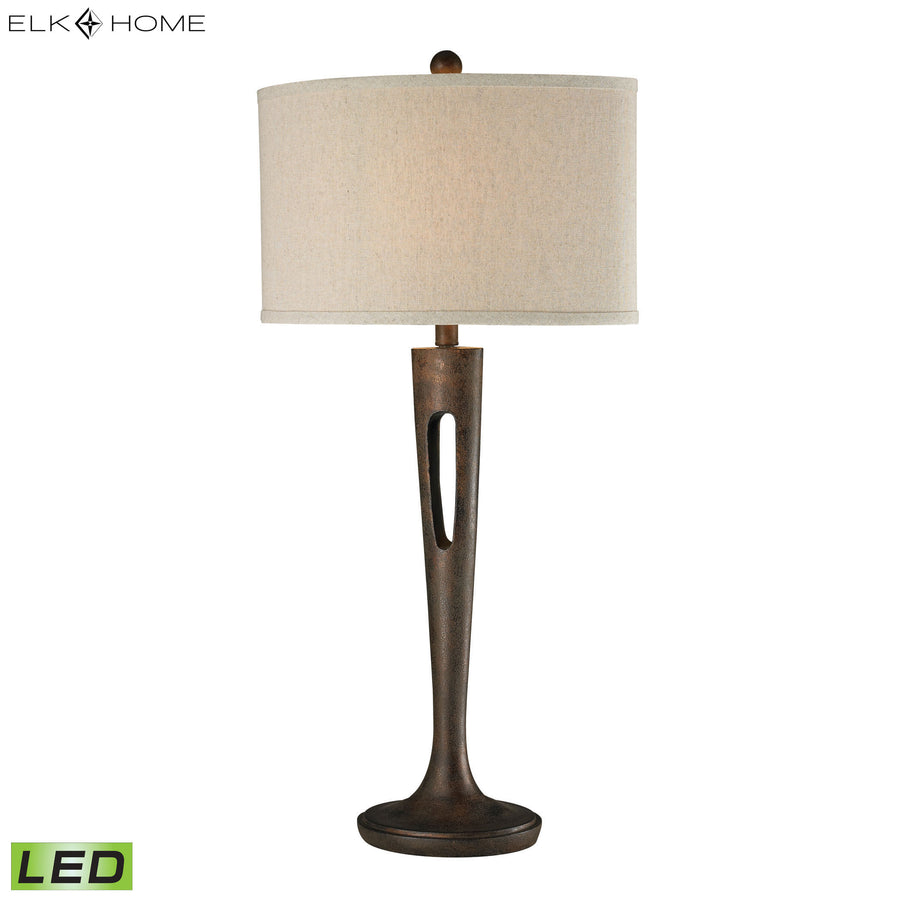 Martcliff 35' LED Table Lamp in Burnished Bronze
