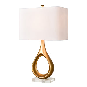 Mercurial 29' Table Lamp in Gold