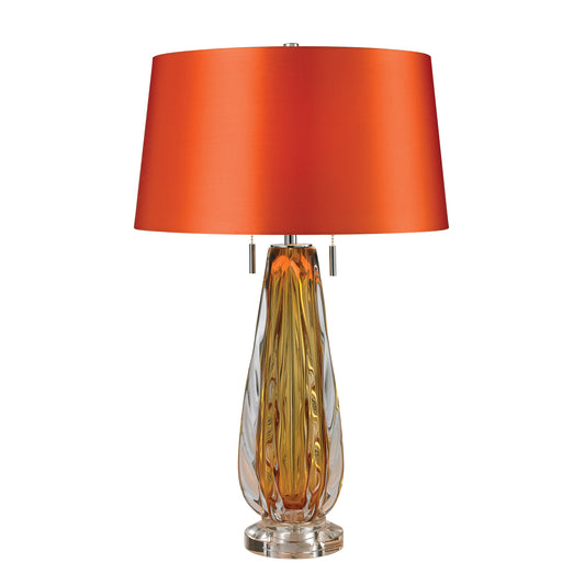 Modena 26" Table Lamp in Amber