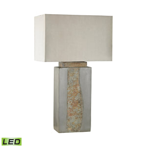 Musee 32' LED Table Lamp in Gray