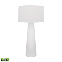 Obelisk 36" LED Table Lamp in White