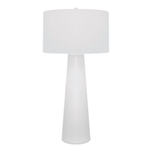 Obelisk 36' Table Lamp in White