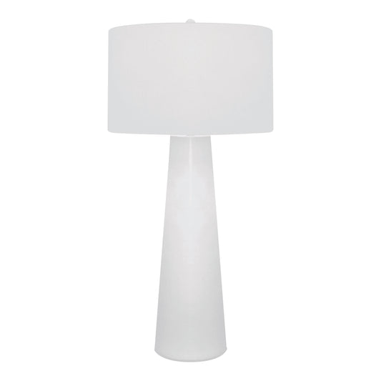Obelisk 36" Table Lamp in White