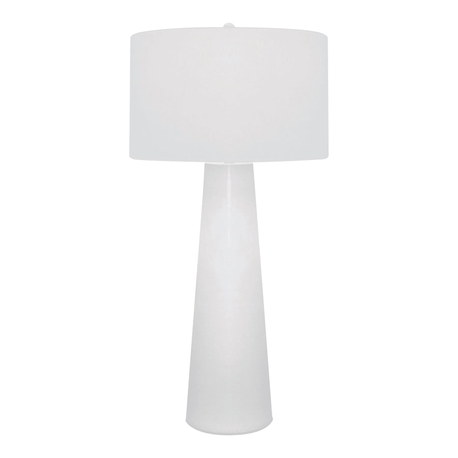 Obelisk 36' Table Lamp in White