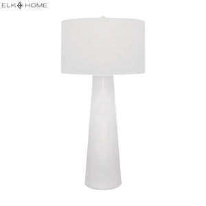 Obelisk 36' Table Lamp in White
