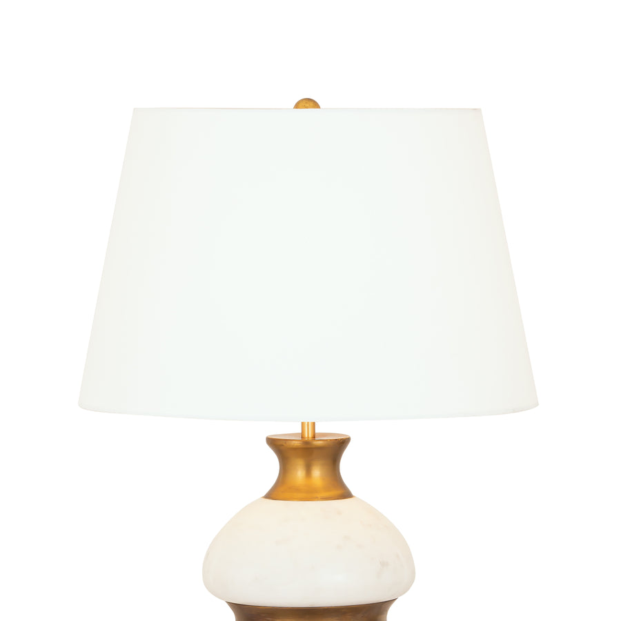 Packer 30' Table Lamp in Aged Brass