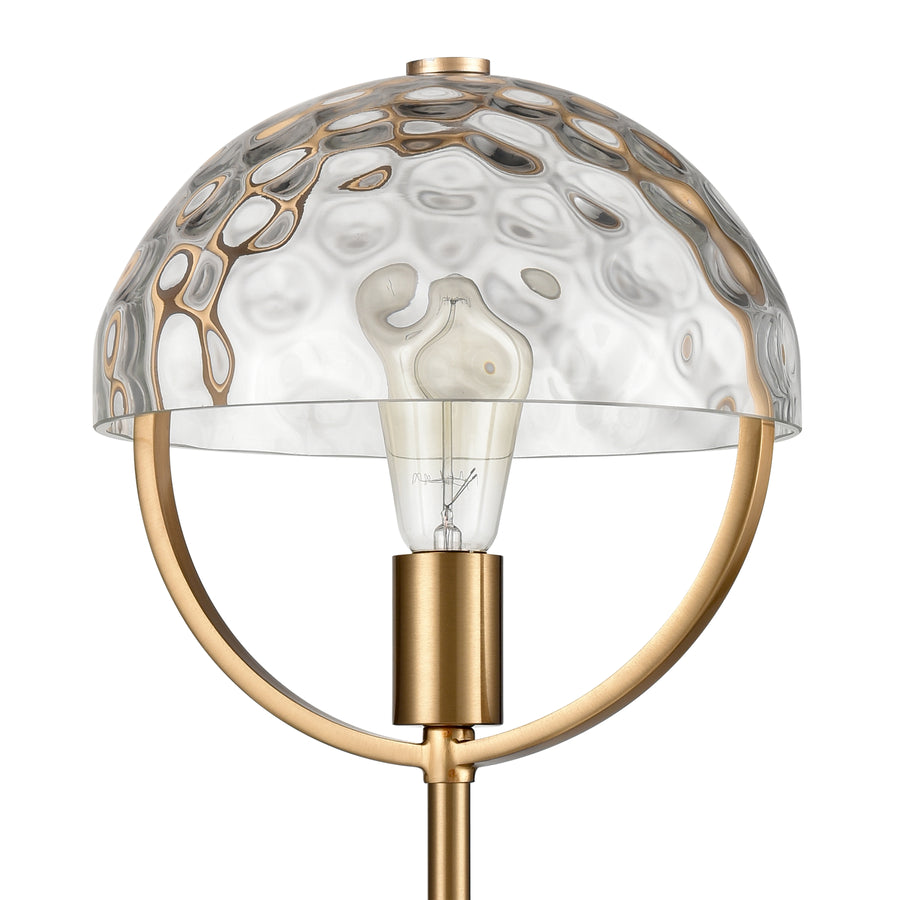 Parsons Avenue 24' Table Lamp in Aged Brass