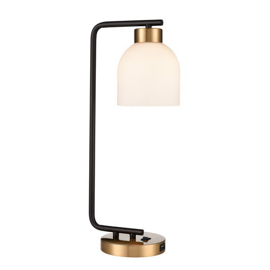 Paxford 19" Table Lamp in Black
