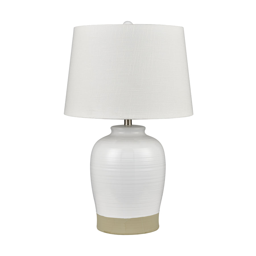 Peli 28' Table Lamp in White