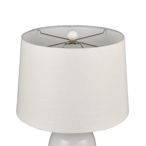 Peli 29' Table Lamp in White