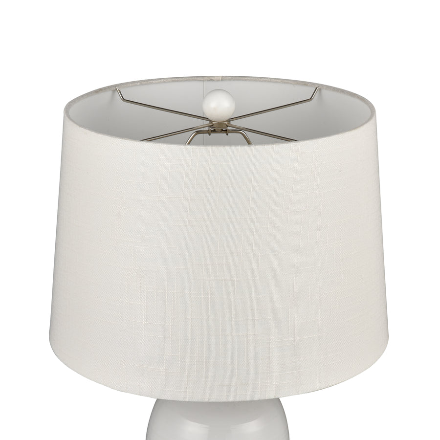 Peli 29' Table Lamp in White