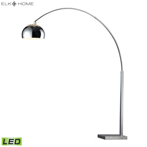 Penbrook 70' LED Floor Lamp in Silver