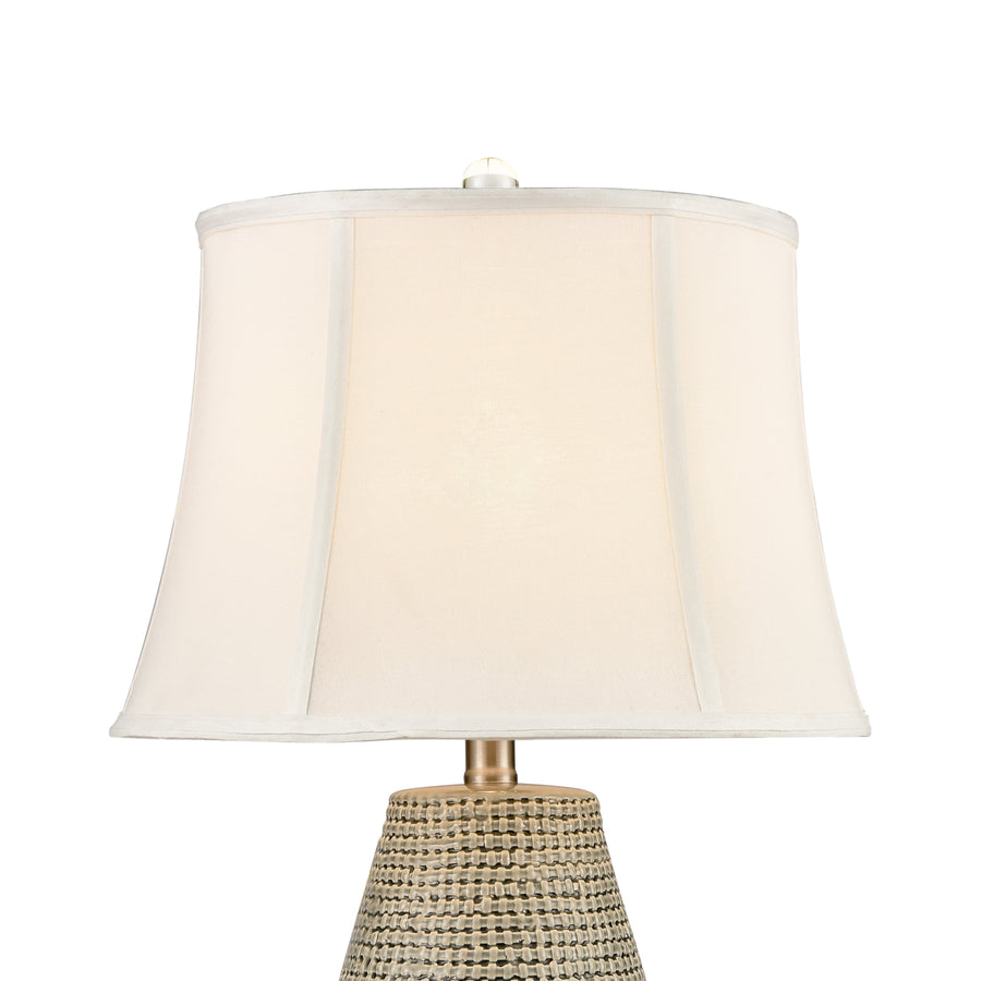 Port Lewick 27' Table Lamp in Gray